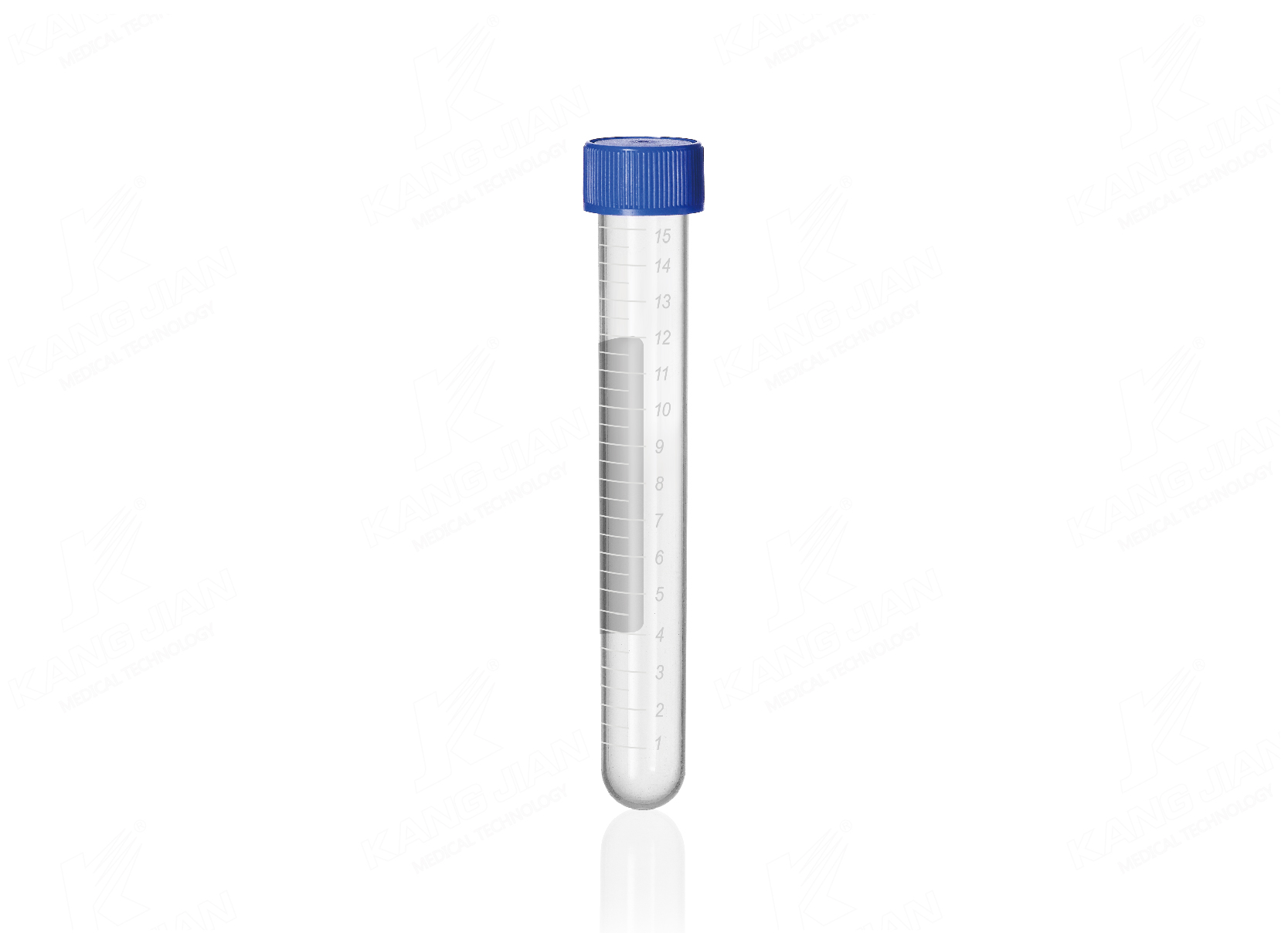 15mL 둥근 바닥 원심분리기 튜브
