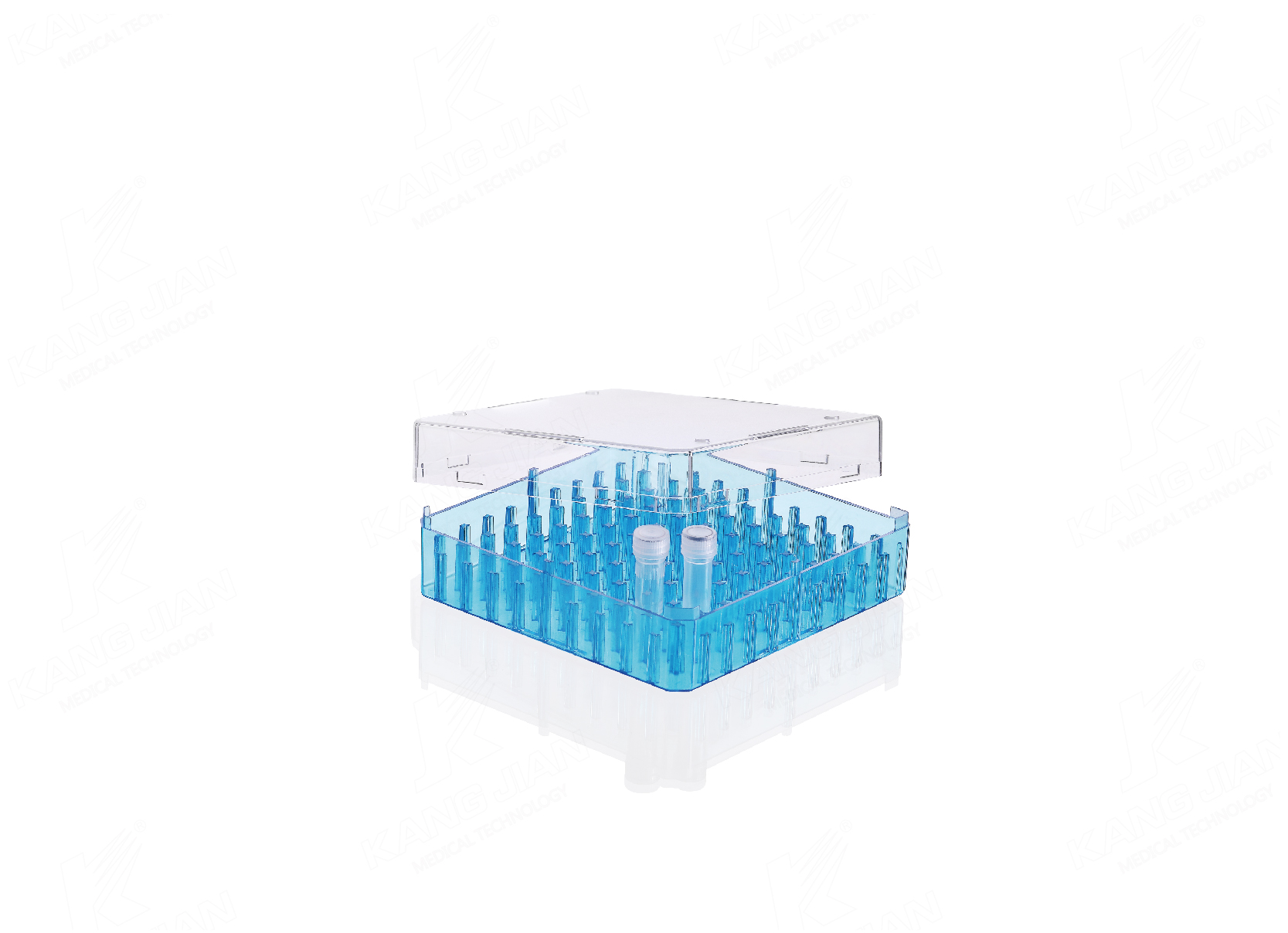 Cryovials용 보관 상자